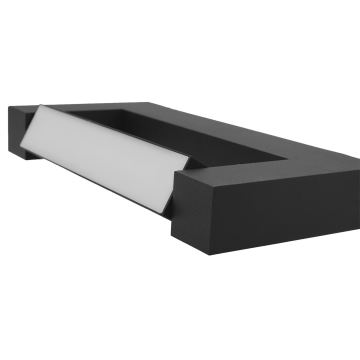 Flexible LED-Outdoor-Wandleuchte 2xLED/4W/230V IP54 30 cm schwarz