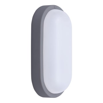 LED-Wandleuchte für den Außenbereich LED/20W/230V 4000K IP54 grau oval