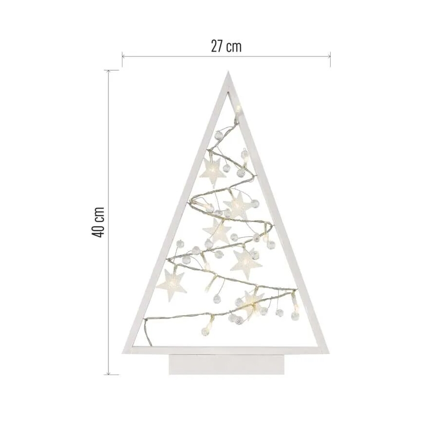 LED-Weihnachtsdekoration 15xLED/2xAA Baum