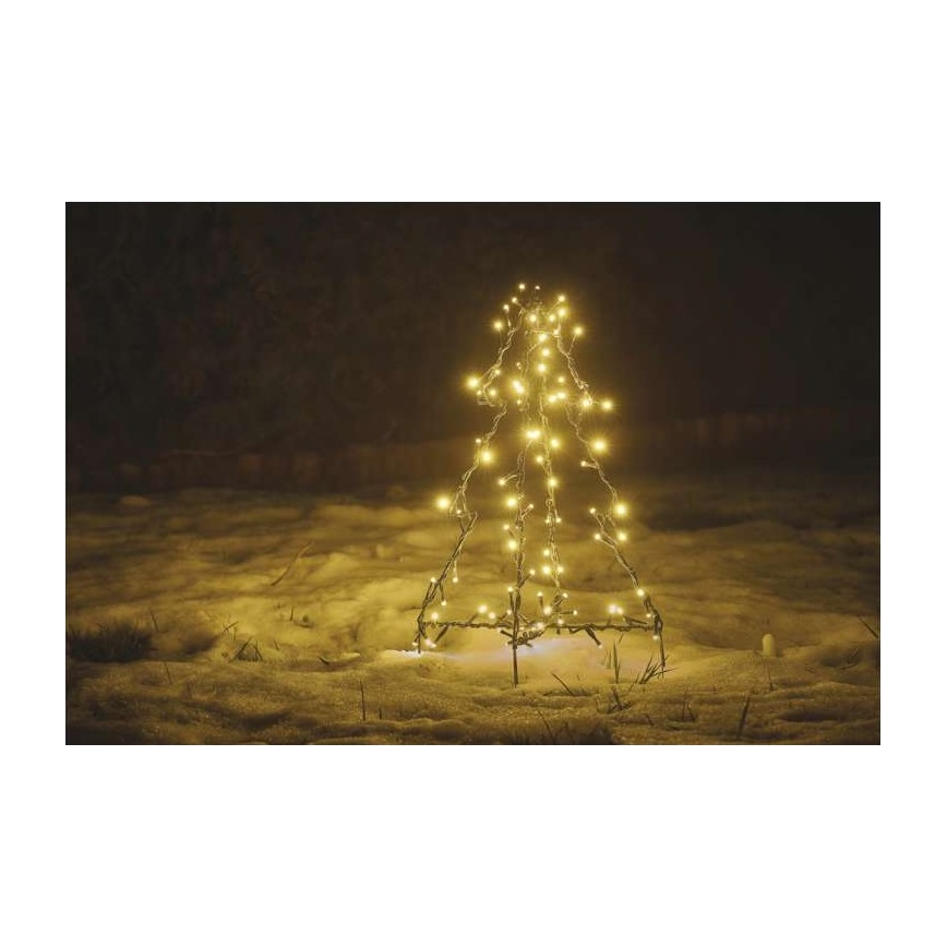 LED-Weihnachtsdekoration für den Außenbereich 90xLED/1,2W/230V IP44 Baum