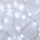 LED Weihnachtskette 100xLED/3xAA 2,7 m kaltweiß