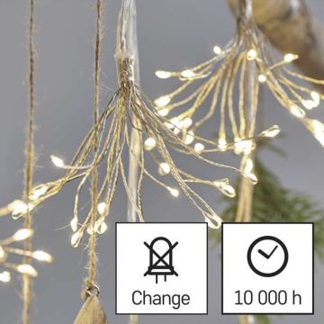 LED Weihnachtskette 150xLED/5,35m warmweiß