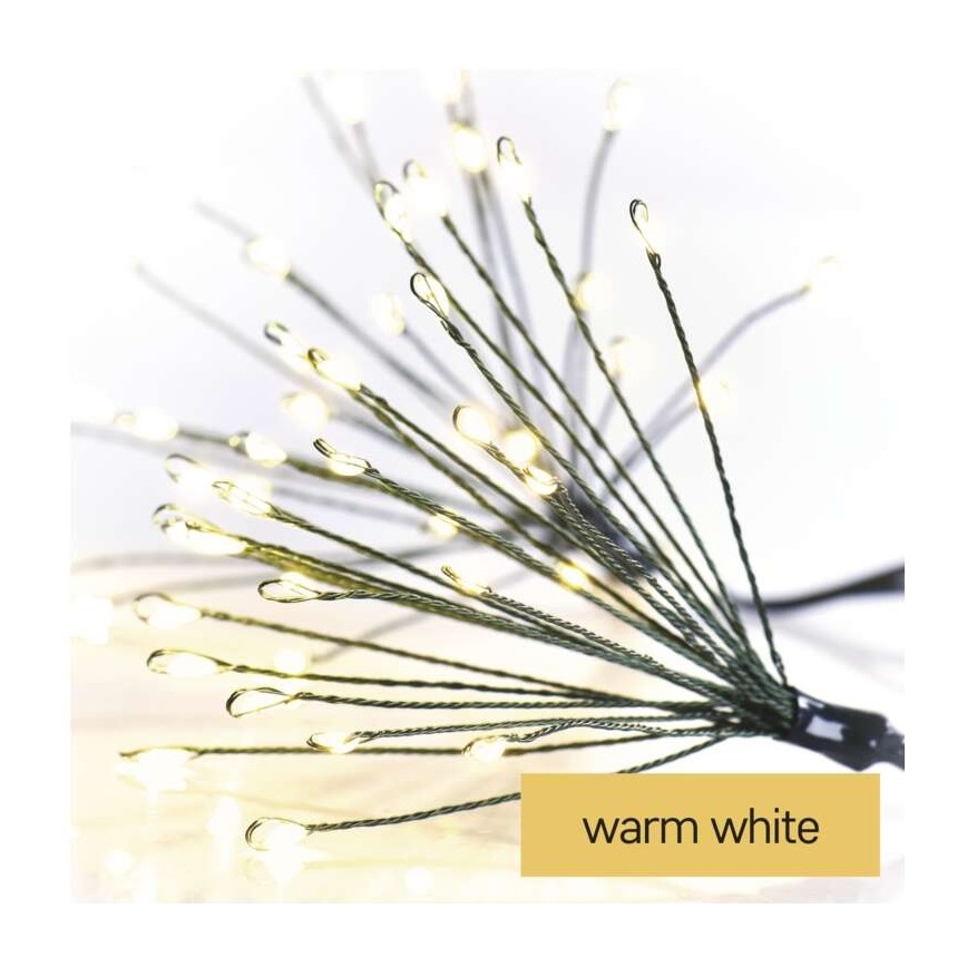 LED Weihnachtskette 300xLED/8,2m warmweiß