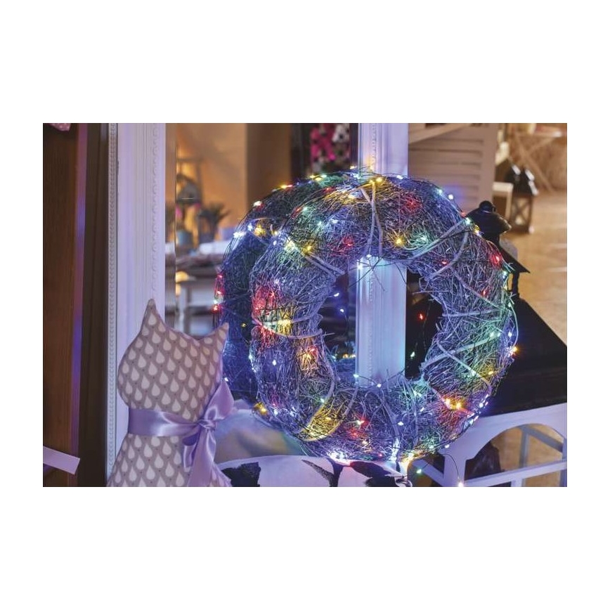 LED-Weihnachtskette für den Außenbereich 150xLED/20m IP44 multicolor