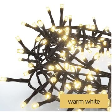 LED-Weihnachtskette für den Außenbereich 600xLED/17m IP44 warmweiß