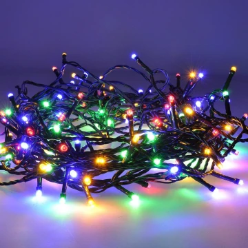 LED-Weihnachtskette für draußen 300xLED/8 Funktionen 35m IP44 multicolor