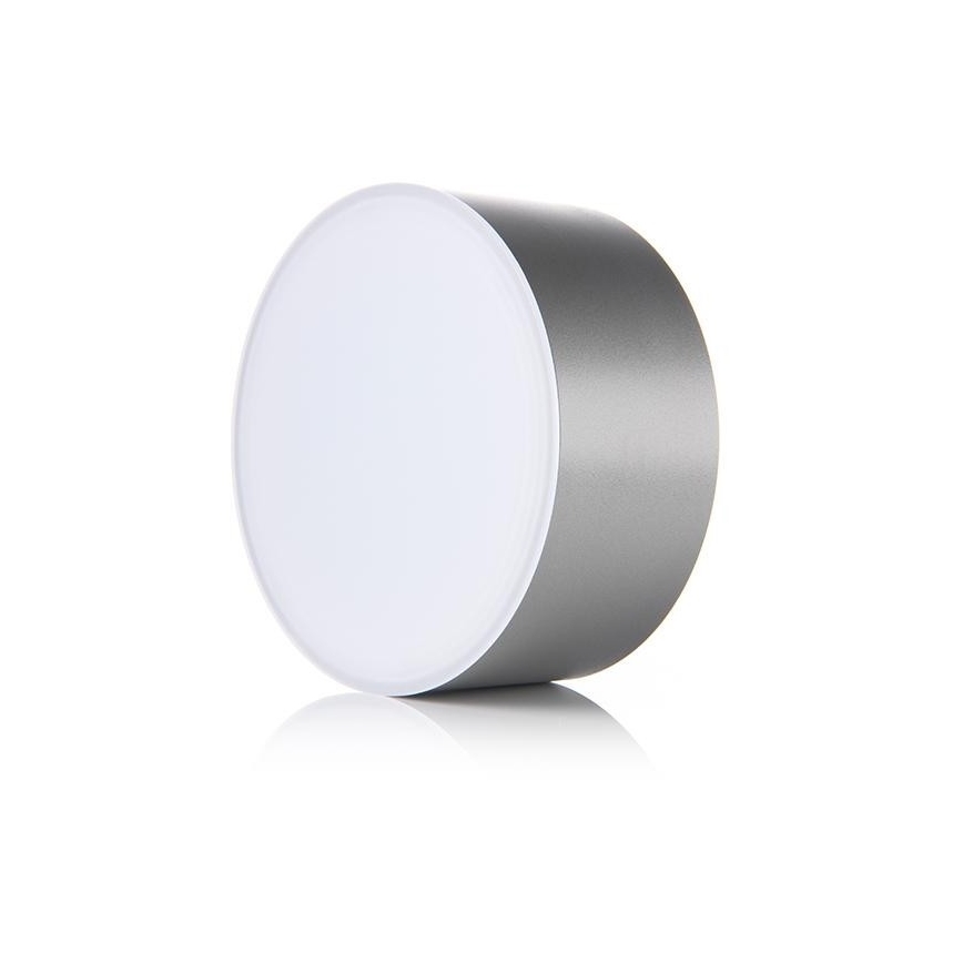 LED2 - LED-Deckenleuchte BUTTON LED/17W/230V silber