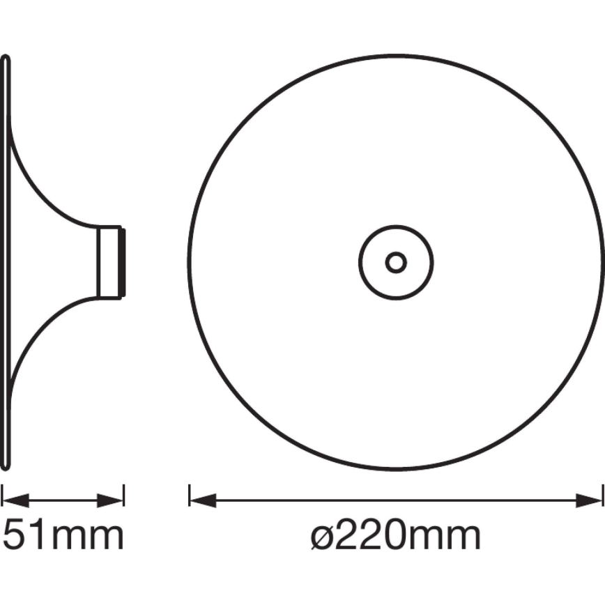 Ledvance - Deckenleuchte SMART+ TIBEA 1xE27/60W/230V