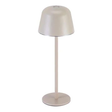 Ledvance - Dimmbare aufladbare LED-Leuchte für Außenbereiche TABLE LED/2,5W/5V IP54 beige