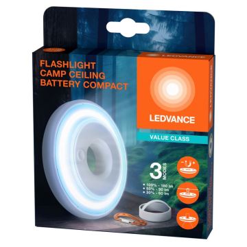 Ledvance - Dimmbare LED-Leuchte FLASHLIGHT CAMP LED/2,2W/3xAAA