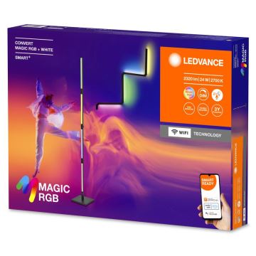 Ledvance - Dimmbare LED-RGBW-Stehleuchte 2-in-1 SMART+ MAGIC LED/24W/230V Wi-Fi