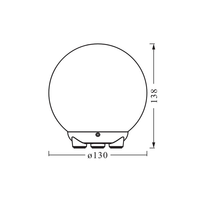 Ledvance - Dimm- und aufladbare LED-RGBW-Tischleuchte SMART+ MAGIC LED/2,5W/5V 2200-6500K Wi-Fi