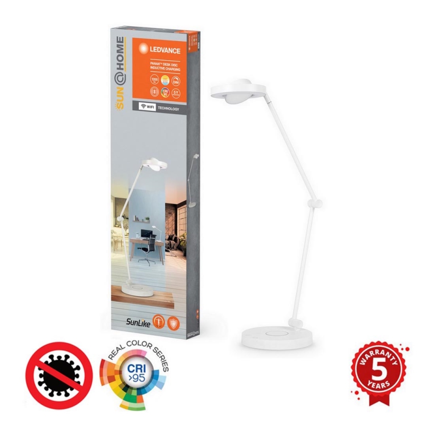 Ledvance - Dimmbare LED-Tischlampe mit Touch-Funktion SUN@HOME LED/20W/230V 2200-5000K CRI 95 Wi-Fi