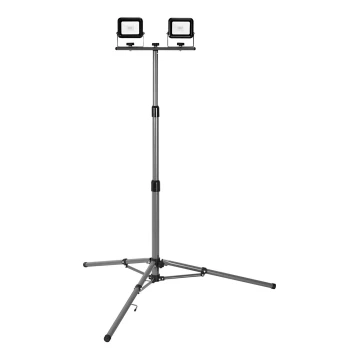 Ledvance - LED-Außenstrahler mit Halterung WORKLIGHT TRIPOD 2xLED/10W/230V 6500K IP65