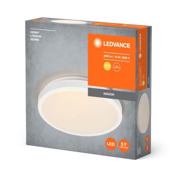 Ledvance - LED-Deckenleuchte ORBIS LONDON LED/16W/230V weiß