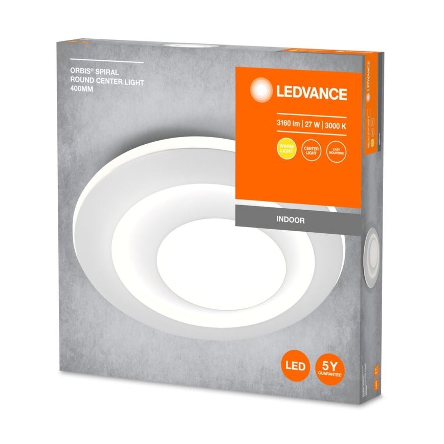 Ledvance - LED-Deckenleuchte ORBIS SPIRAL LED/27W/230V