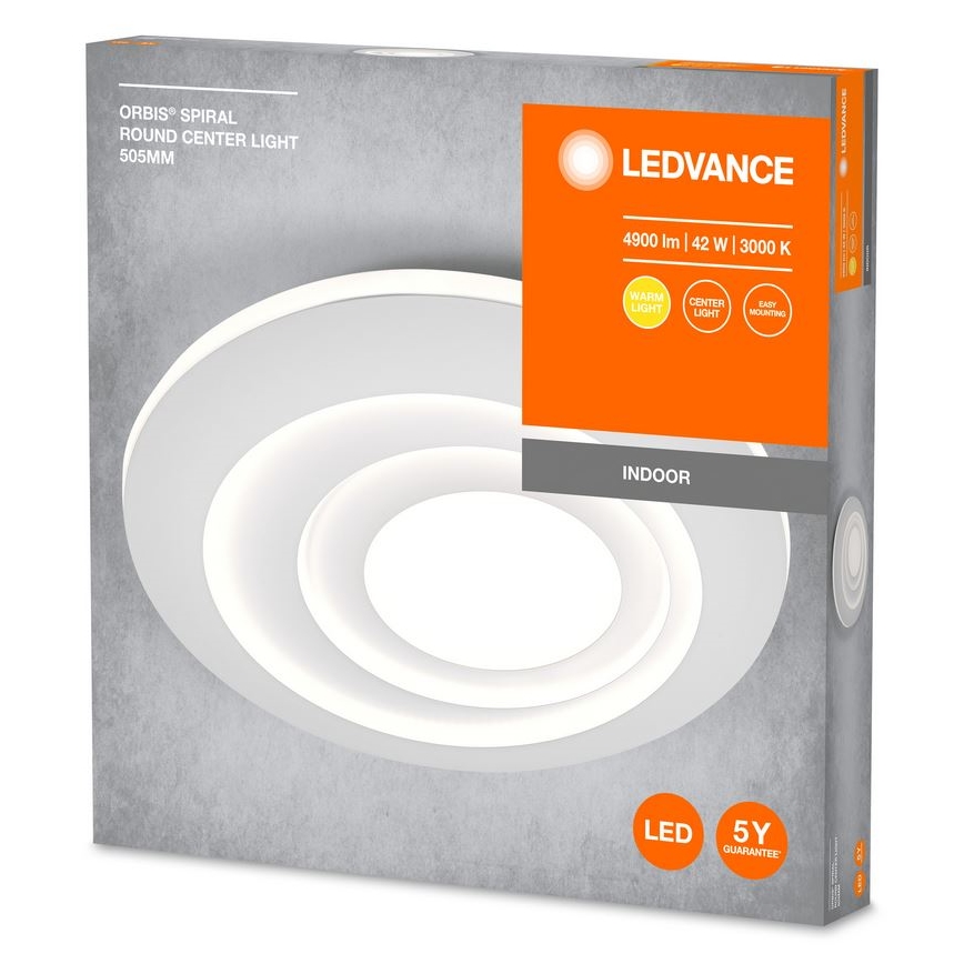 Ledvance - LED-Deckenleuchte ORBIS SPIRAL LED/42W/230V