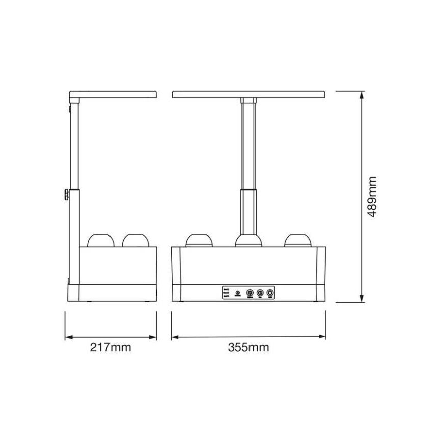 Ledvance - LED dimmbare Innenleuchte GARDEN KIT LED/24W/230V