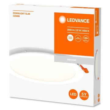 Ledvance - LED-Einbauleuchte SLIM LED/22W/230V 6500K