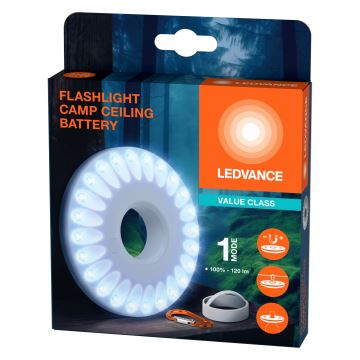 Ledvance - LED-Leuchte FLASHLIGHT CAMP LED/1,2W/3xAAA