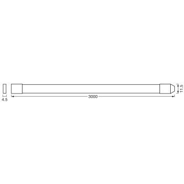 Ledvance - LED RGB+TW Dimmbarer Outdoor-Streifen FLEX 3m LED/12,5W/230V 2700-6500K IP44 Wi-Fi