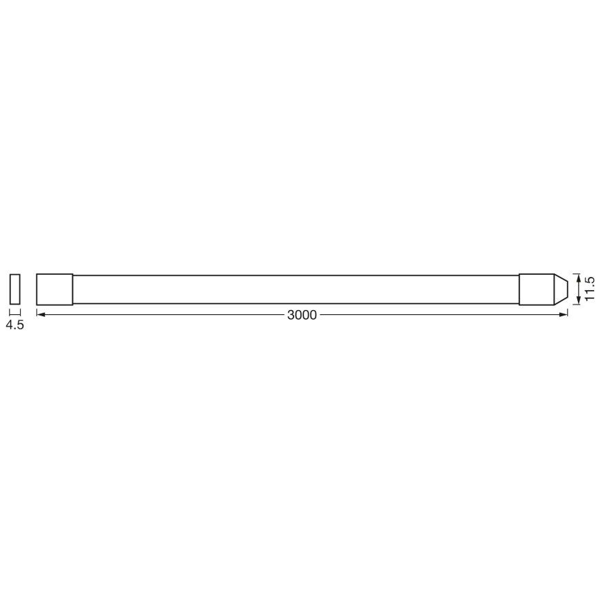 Ledvance - LED RGB+TW Dimmbarer Outdoor-Streifen FLEX 3m LED/12,5W/230V 2700-6500K IP44 Wi-Fi