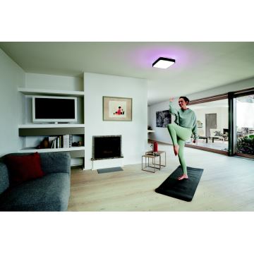 Ledvance - LED RGBW Dimmbare Deckenleuchte SMART+ ORBIS LED/28W/230V 3000-6500K Wi-Fi schwarz