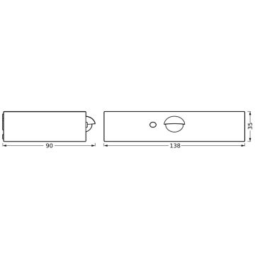 Ledvance - LED-Solarwandleuchte mit Sensor ENDURA SOLAR LED/3W/4,2V IP65