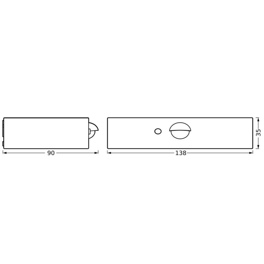 Ledvance - LED-Solarwandleuchte mit Sensor ENDURA SOLAR LED/3W/4,2V IP65