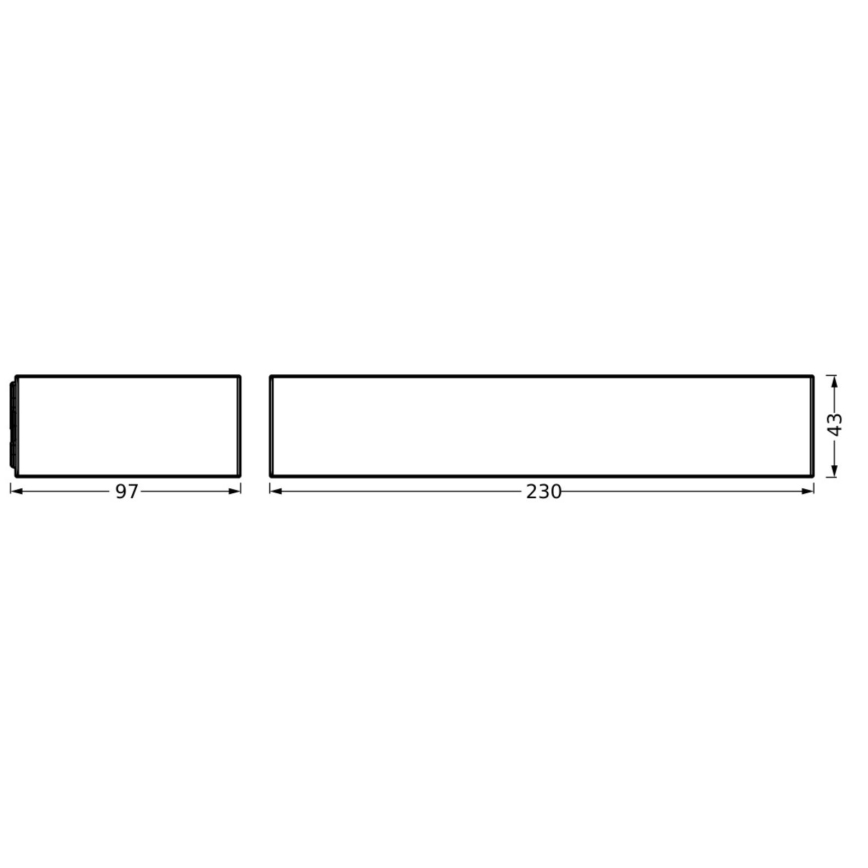 Ledvance - LED-Solarwandleuchte mit Sensor ENDURA SOLAR LED/6W/4,2V IP65