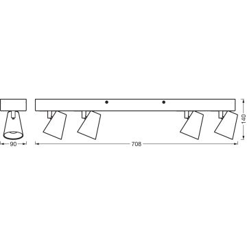 Ledvance - LED-Strahler DECOR NEPTUNE LED/27W/230V