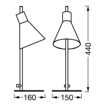 Ledvance - LED-Tischleuchte DECOR TOKIO LED/5W/230V