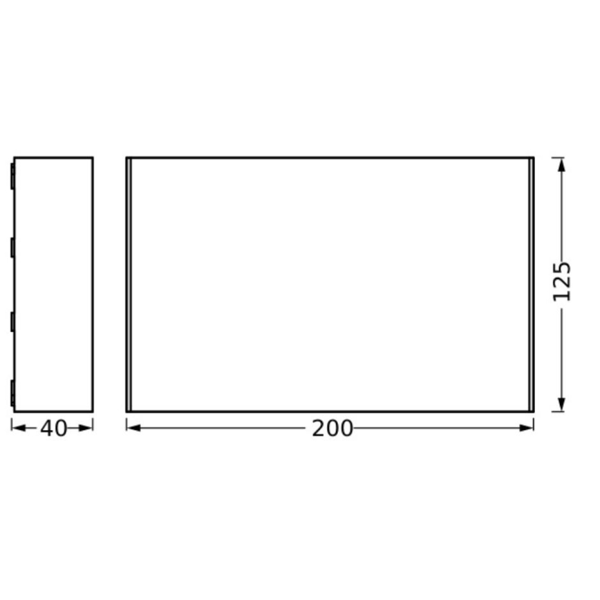 Ledvance - LED-Wandleuchte für den Außenbereich ENDURA STYLE ILJA LED/7W/230V IP65