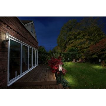 Ledvance - Outdoor-Wandleuchte AMBER 1xE27/20W/230V IP44