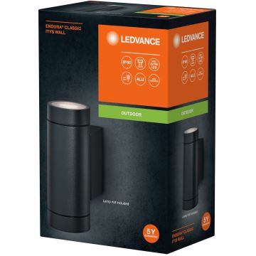 Ledvance - Outdoor-Wandleuchte ITYS 2xGU10/35W/230V IP65