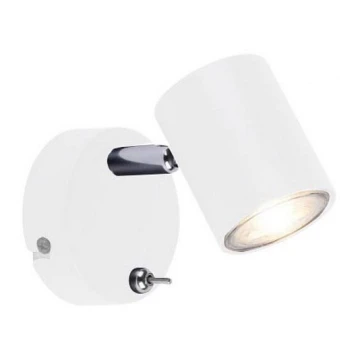 Leuchten Direkt 11941-16 - LED Wand-Spotlight TARIK 1xGU10/5W/230V weiß