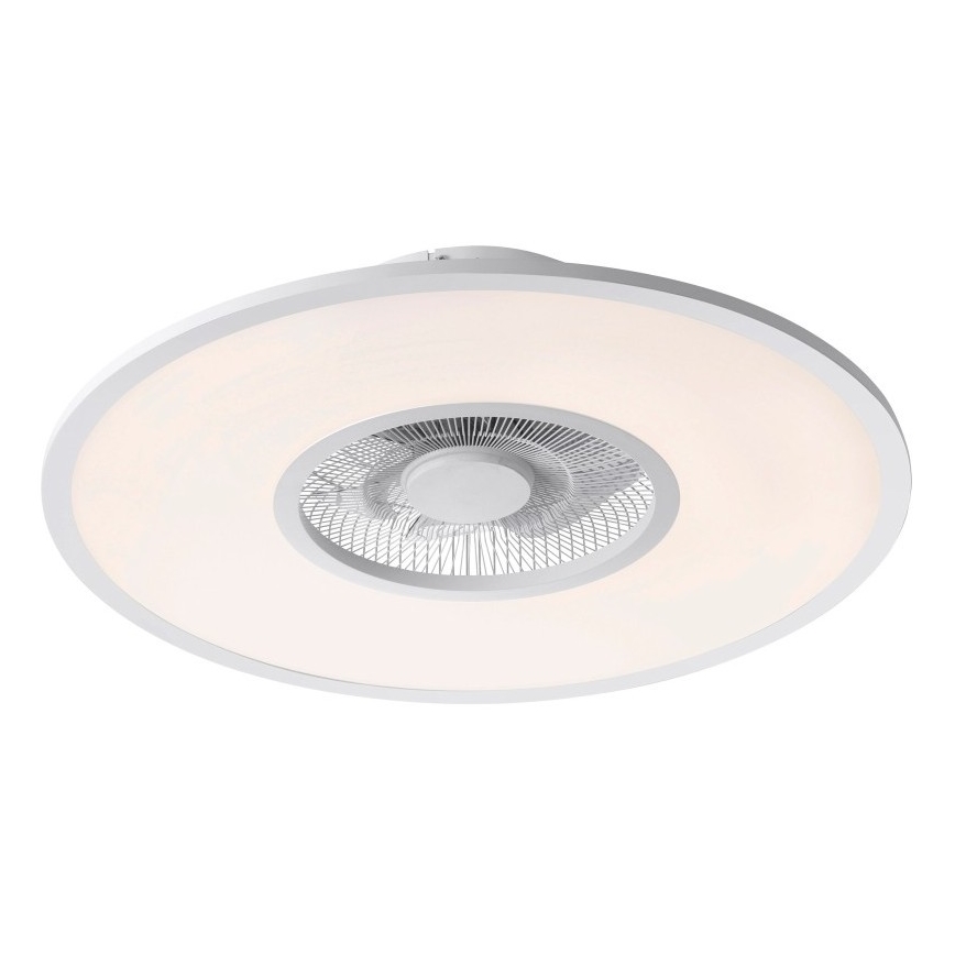Leuchten Direkt 14642-16 - LED Dimmbare Deckenleuchte mit Ventilator FLAT-AIR LED/32W/230V + Fernbedienung
