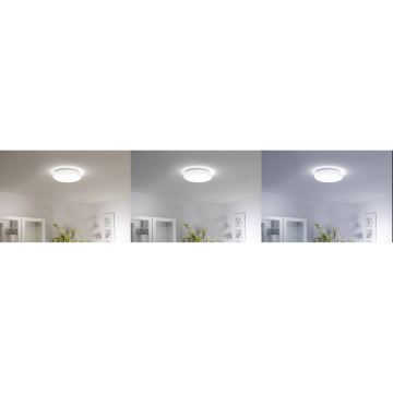 Leuchten Direkt 14742-16 - LED RGB Dimmbare Deckenleuchte JUPI LOLASMART LED/18W/230V Tuya 2700-5000K + Fernbedienung