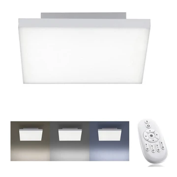 Leuchten Direkt 15550-16 - LED Dimmbare Deckenleuchte CANVAS LED/17W/230V + Fernbedienung