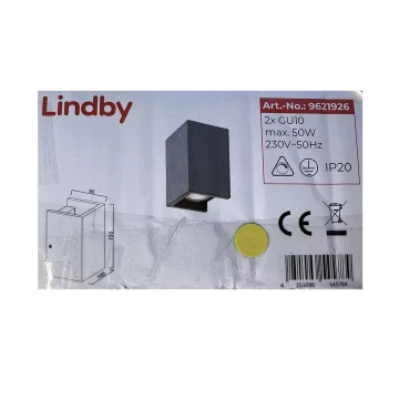 Lindby - Wandbeleuchtung GERDA 2xGU10/50W/230V
