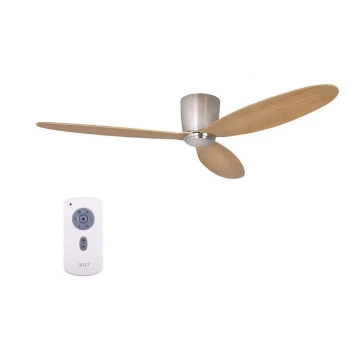 Lucci air 210519 - Deckenventilator AIRFUSION RADAR Chrom/Holz + Fernbedienung