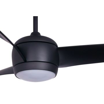 Lucci air 512910 - LED-Deckenventilator AIRFUSION NORDIC LED/20W/230V schwarz + Fernbedienung