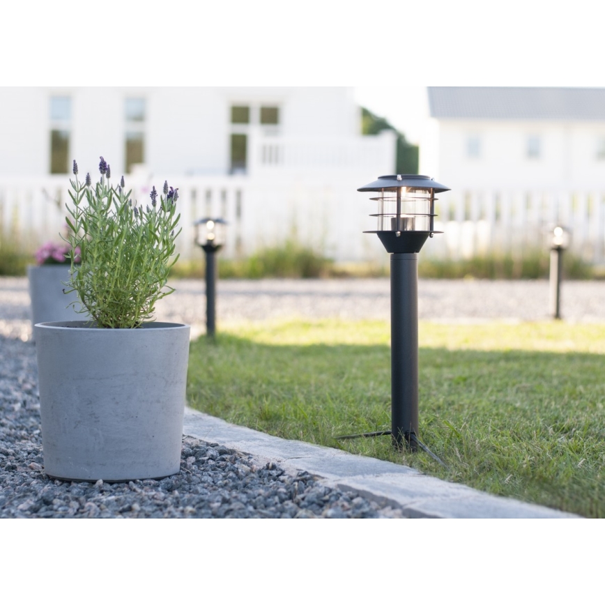 Markslöjd 107290 - LED-Außenleuchte GARDEN 24 LED/3W/24V 45 cm IP44 schwarz