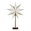 Markslöjd 700323 - Weihnachtsdekoration SOLVALLA 1xE14/25W/230V weiß 65 cm