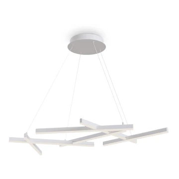 Maytoni MOD016PL-L75W - LED-Hängeleuchte an Schnur LINE LED/79W/230V weiß