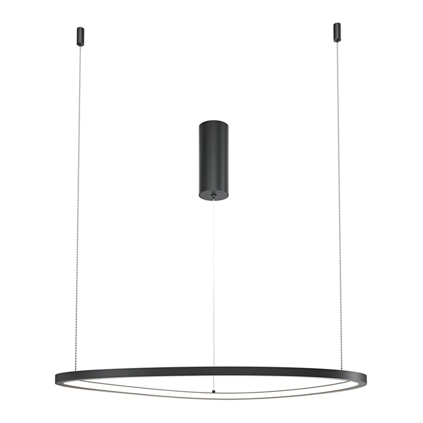 Maytoni MOD072PL-L28B3K1 - LED-Hängeleuchte an Schnur GLINT LED/24W/230V schwarz d 60 cm