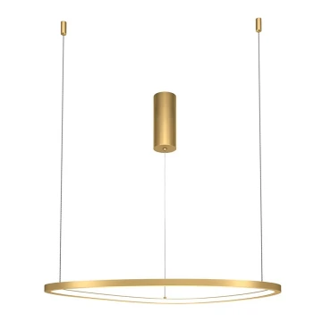 Maytoni MOD072PL-L28BS3K1 - LED-Hängeleuchte an Schnur GLINT LED/24W/230V golden d 60 cm