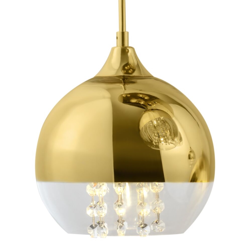 Maytoni P140-PL-170-5-G - Hängeleuchte an Schnur FERMI 5xE27/60W/230V golden