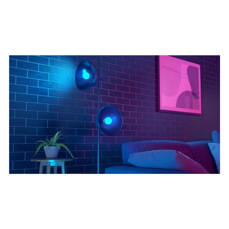 Dimmbare LED-RGBW-Glühlampe ESSENTIALS A60 E27/8,5W/230V CRI90 2700-6500K Wi-Fi - Nanoleaf