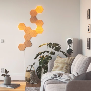 Nanoleaf - SET 3x Dimmbares LED-Panel HEXAGONS LED/2W/230V Wi-Fi